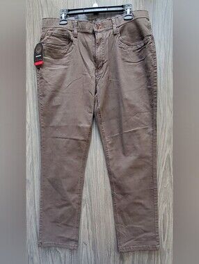 WP Weatherproof  strch canva pants size 36x32 NWT